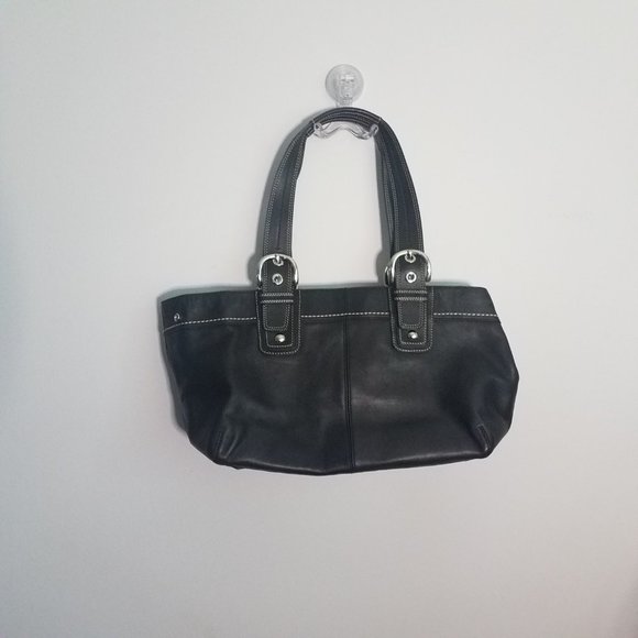 Coach Pleated Leather Purse - Picture 5 of 5